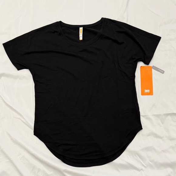 NWT Lucy Final Reps Short Sleeve Tee—Black—Medium - Picture 7 of 10